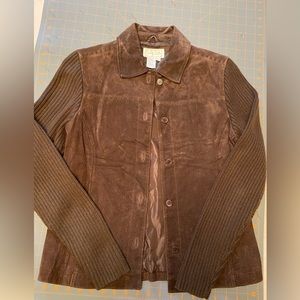 LIVE A LITTLE vintage leather jacket, Small